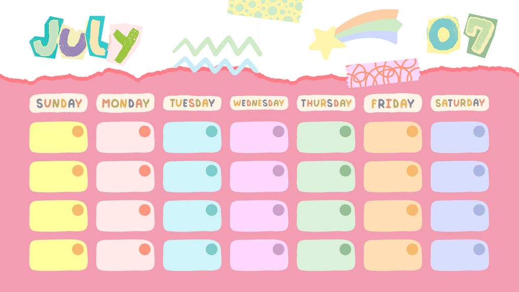 Classroom Calendar – 28-Page Printable PDF