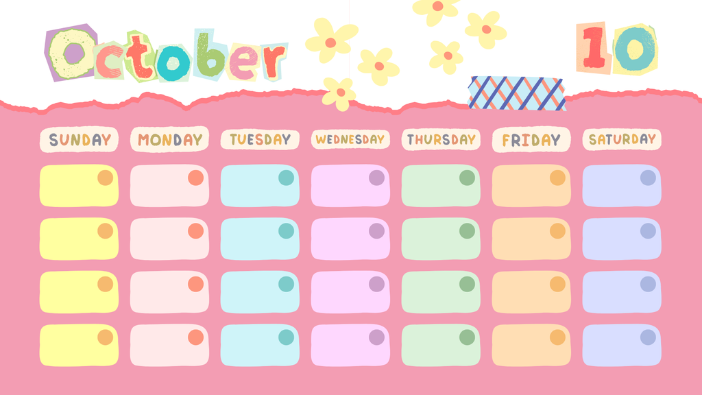 Classroom Calendar – 28-Page Printable PDF