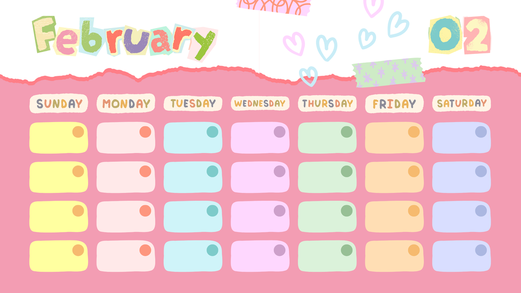 Classroom Calendar – 28-Page Printable PDF