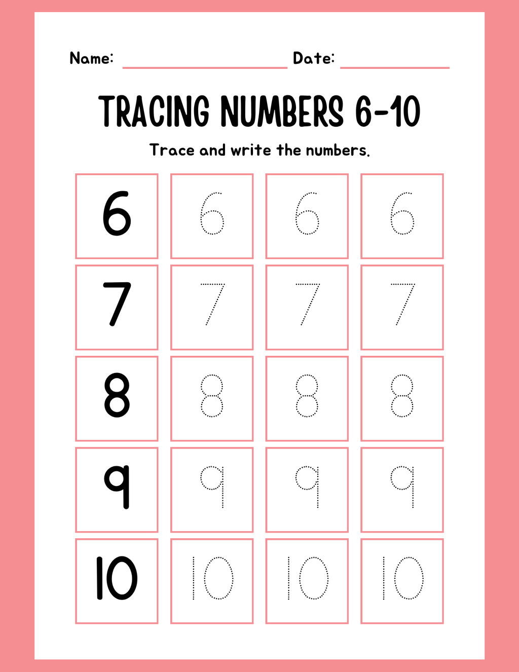 Counting objects bugs worksheet