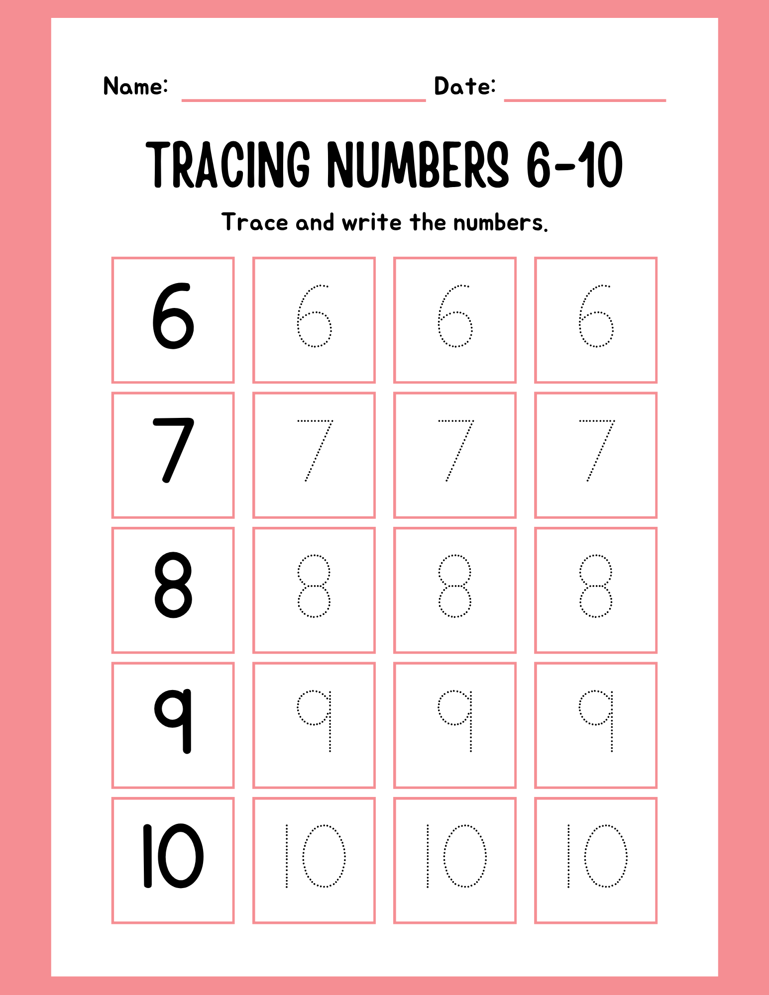 Counting objects bugs worksheet