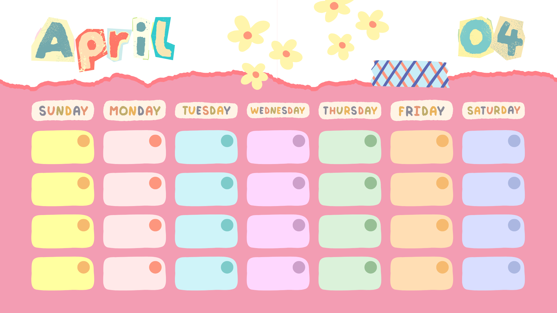 Classroom Calendar – 28-Page Printable PDF
